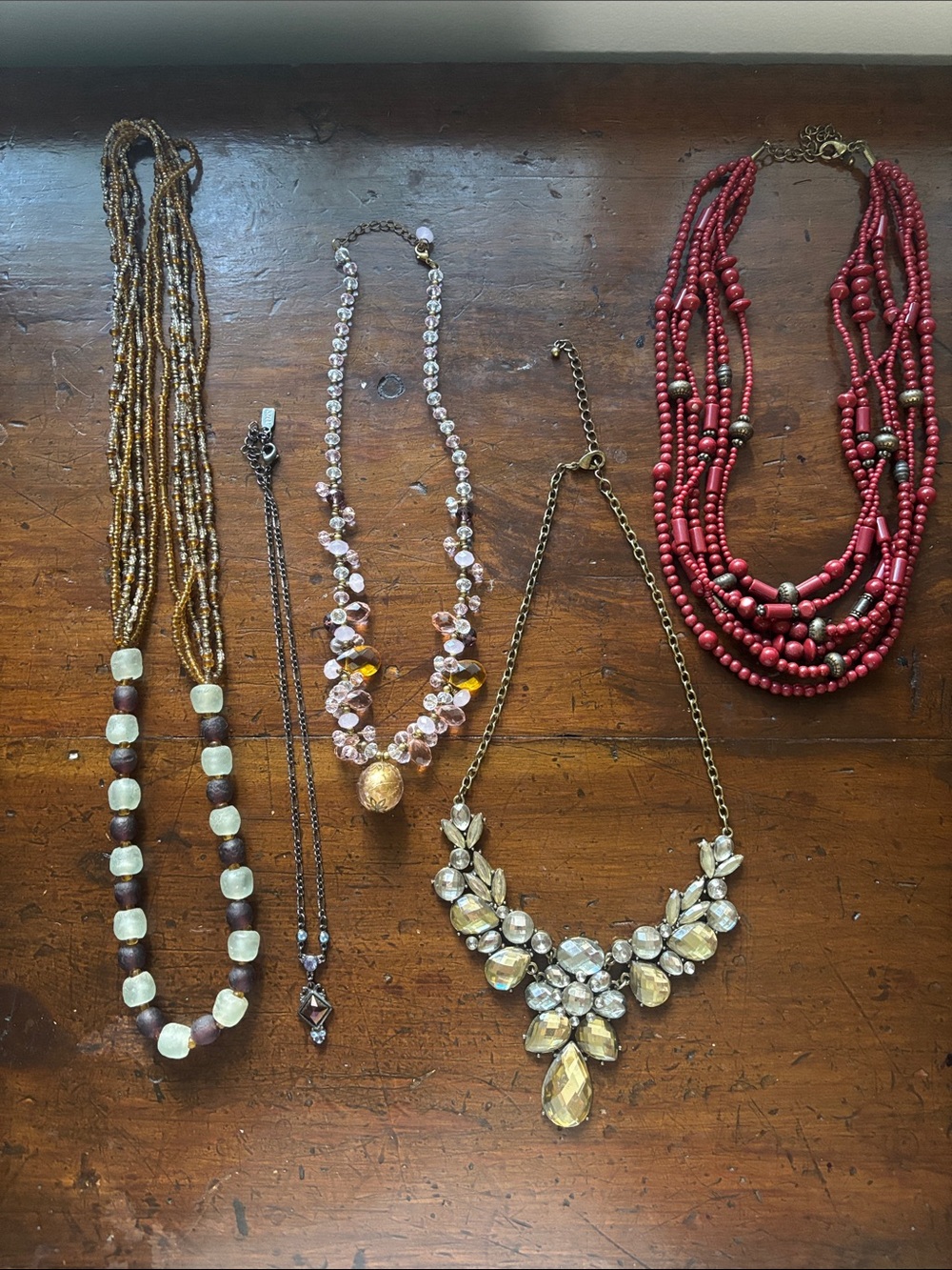Statement Necklaces lot of 5